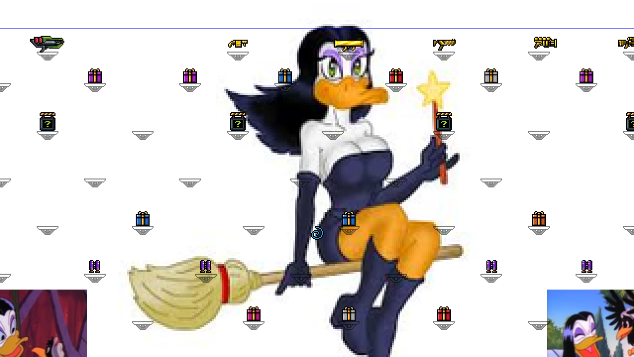 Magica's fireballs
