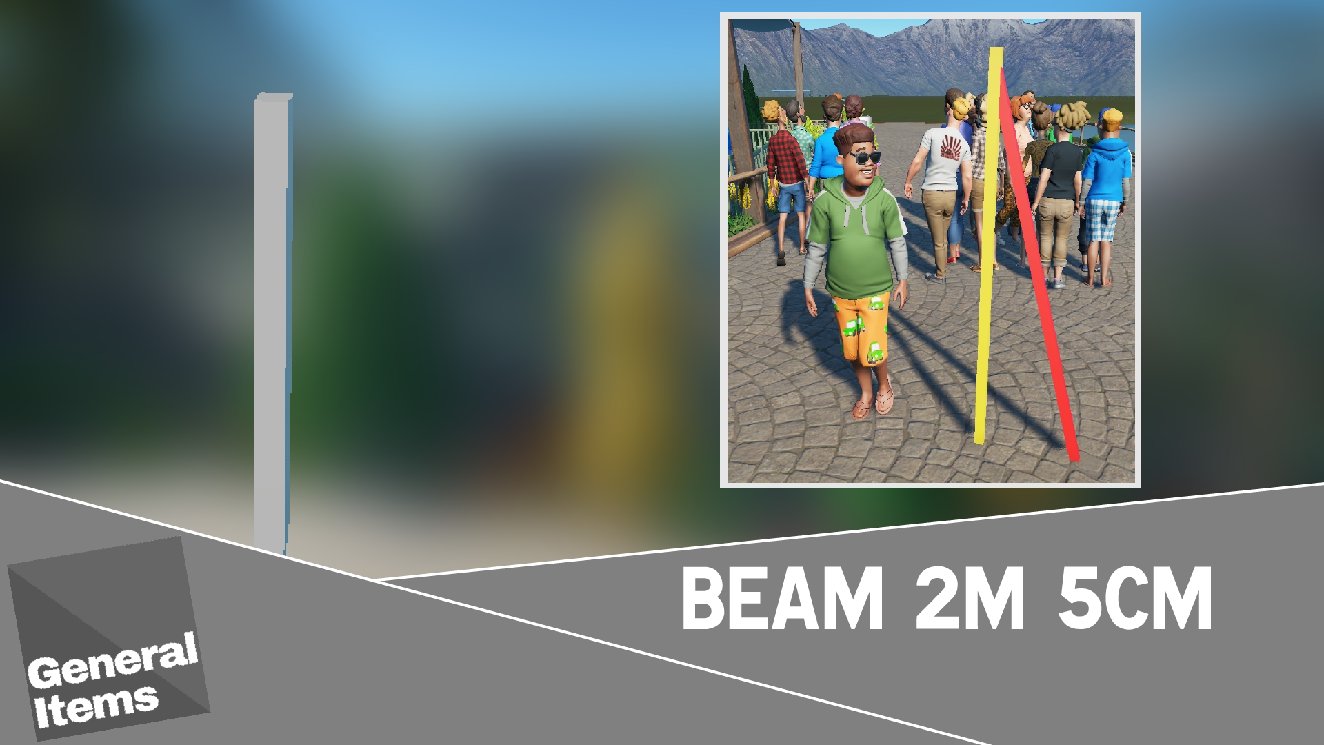 Beam 2m 5cm