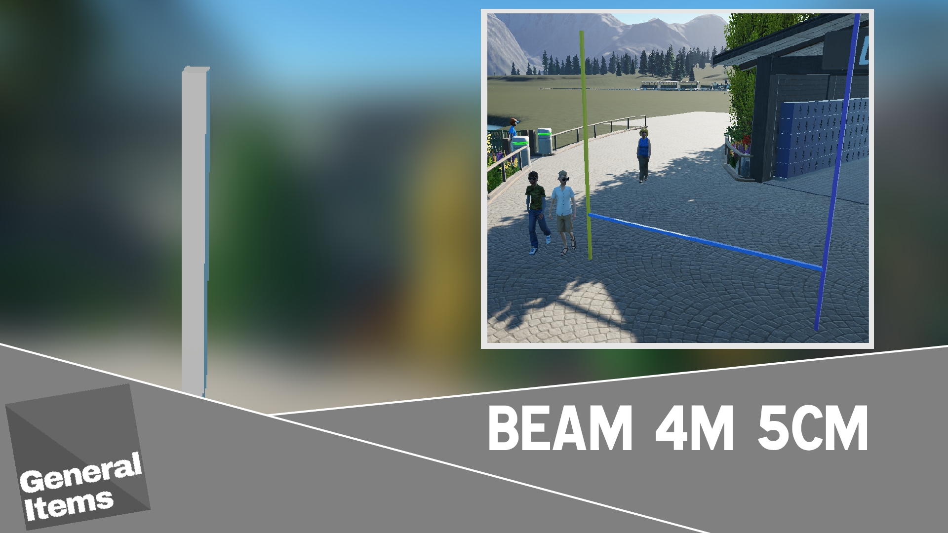 Beam 4m 5cm