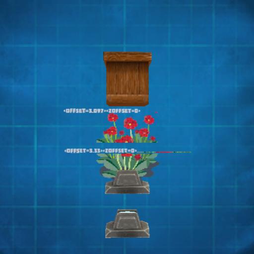 Arc Sign Flowers In Planter
