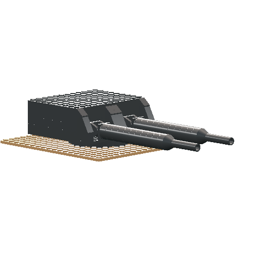 HMS HOOD 15 INCH TURRET