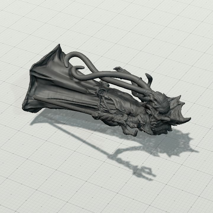 Fallen Mindflayer Statue