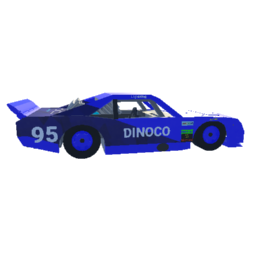 Lightning Mcqueen as a Hypervita Dinoco Edition v2