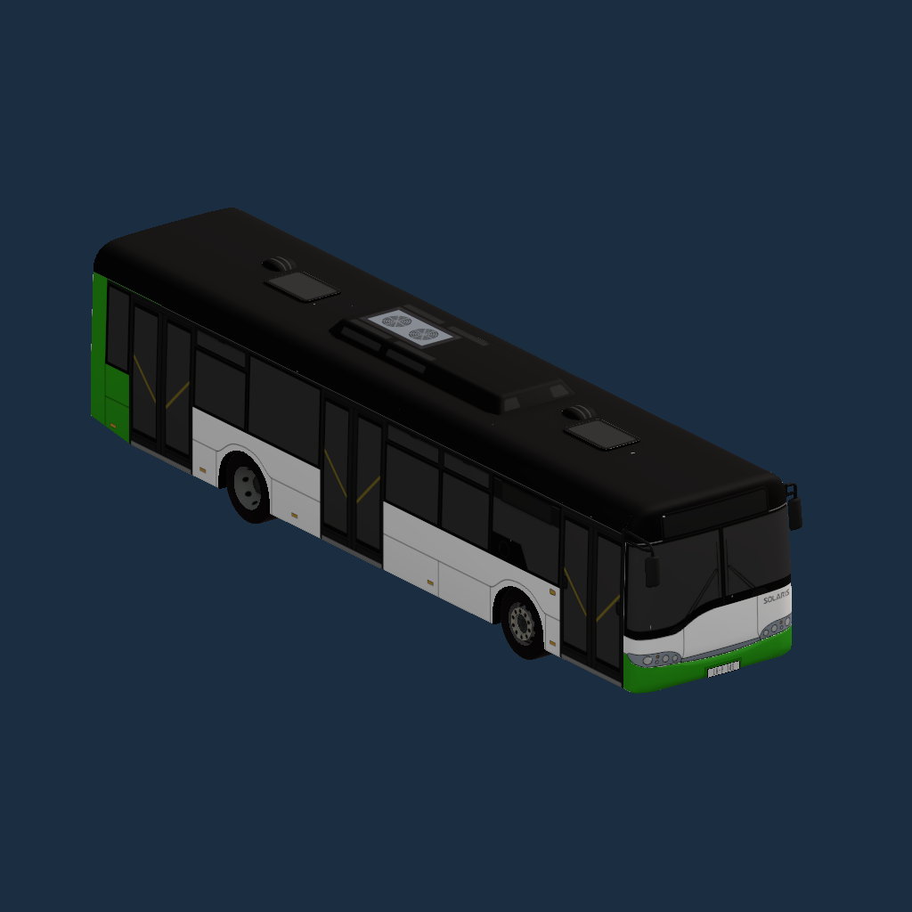 Solaris Urbino 12 II ZDiTM Szczecin (czarny dach)