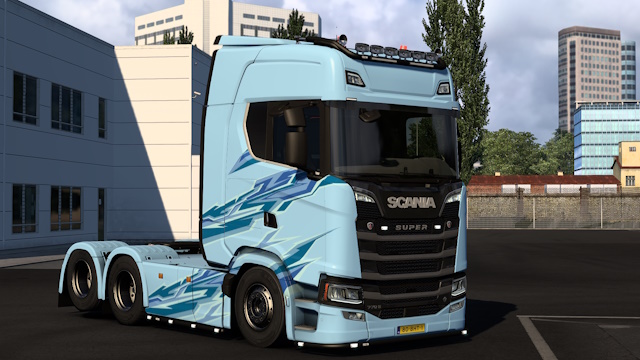 Scania Frost Edition + Fire Edition Pack TMP