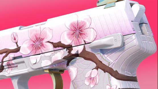 USP-S l Sakura 1 White (Glitter Iridescent)