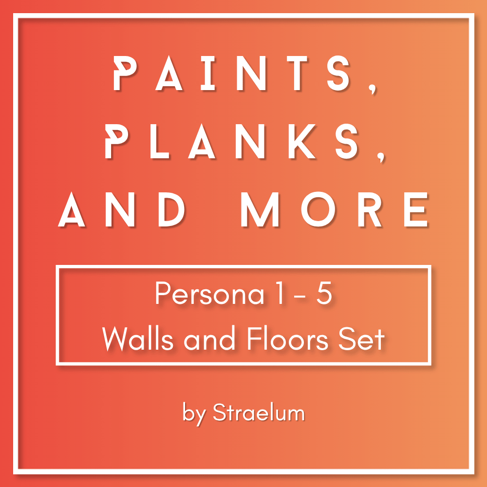 PPM - Persona Walls and Floors Set preview