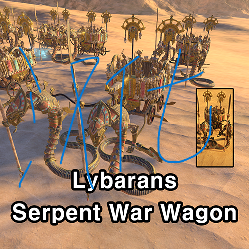 Tomb king Lybarans Serpent War Wagon汉化