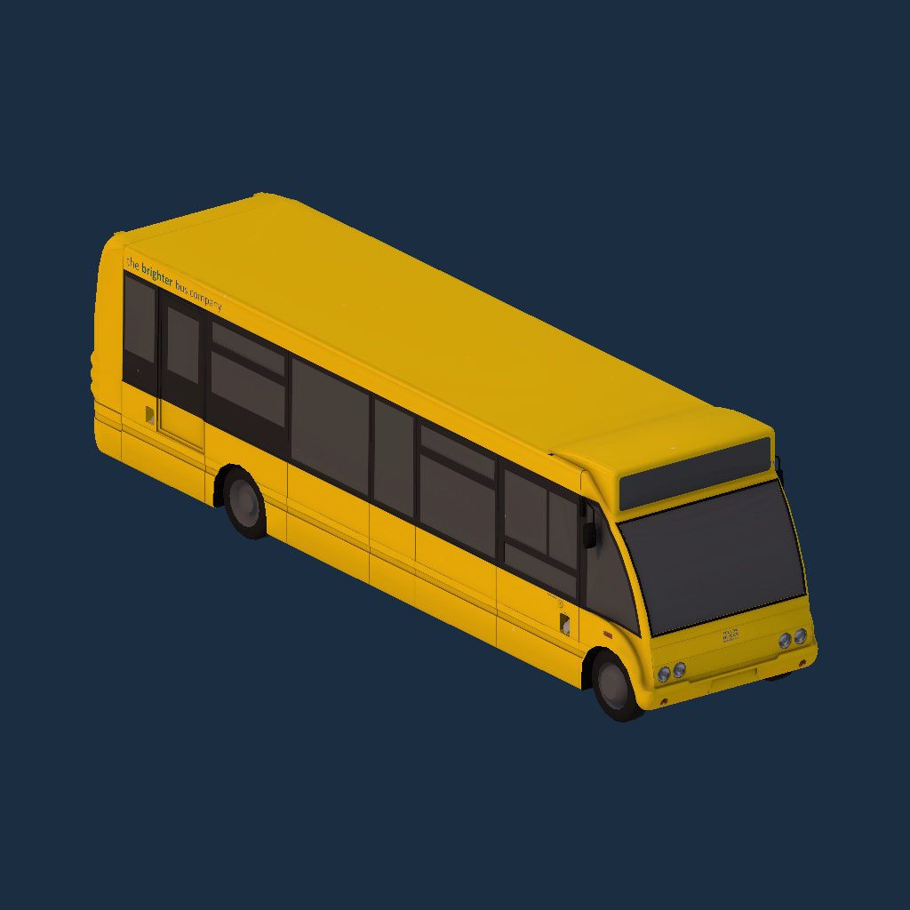 Optare Solo M920 Yellow Buses