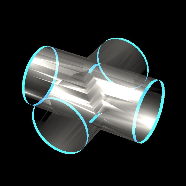 A Modular Glass Tunnels - 4way 2