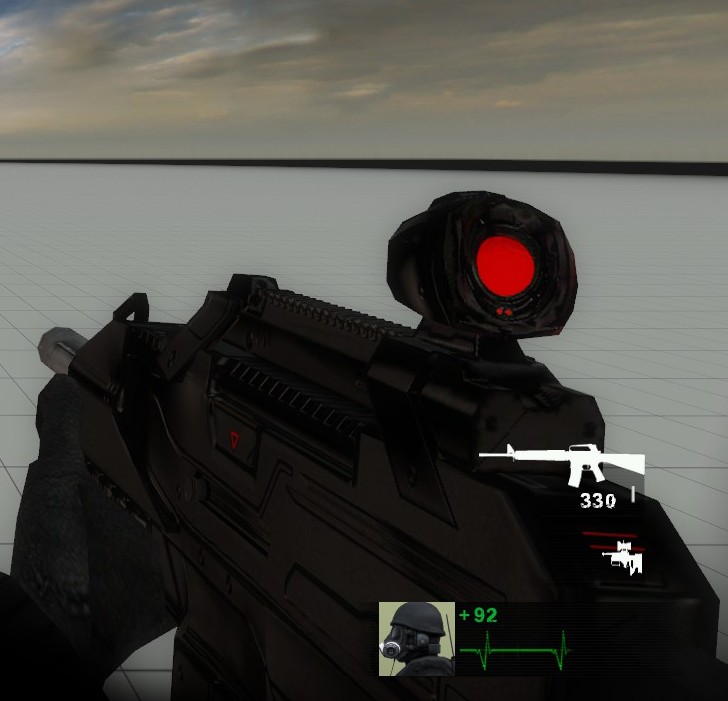 F.E.A.R. VES Advanced Rifle On (REAL-BETA) L4d1 anims