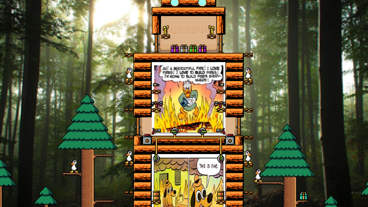 Donald's forest fire