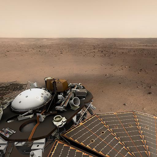 InSight Landing Site, Elysium Planitia, Mars