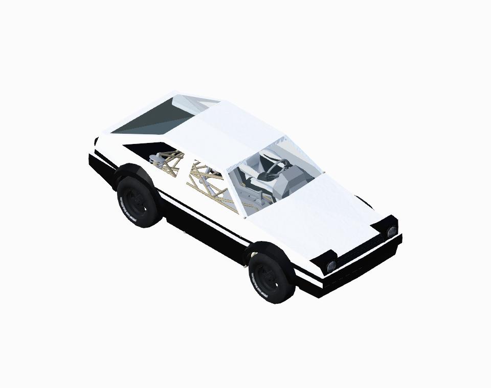 AE 86 Panda Trueno