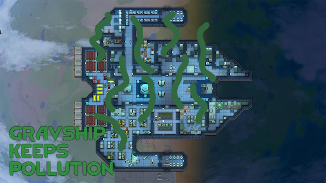 Gravship Keeps Pollution