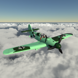 Messerschmitt BF-109 G-6 Fictional German Camo