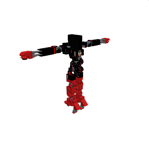 flying  punching mech