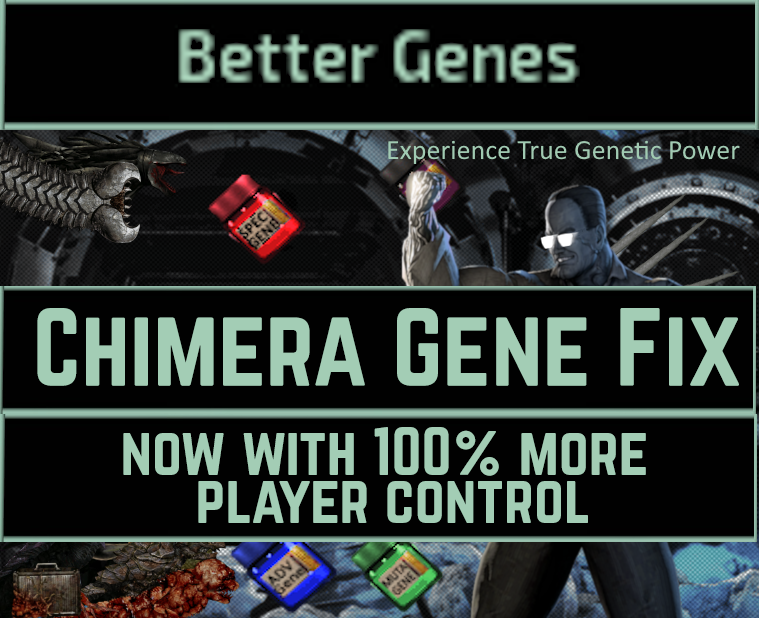 Better Genes Chimera Fix – Barotrauma Mod