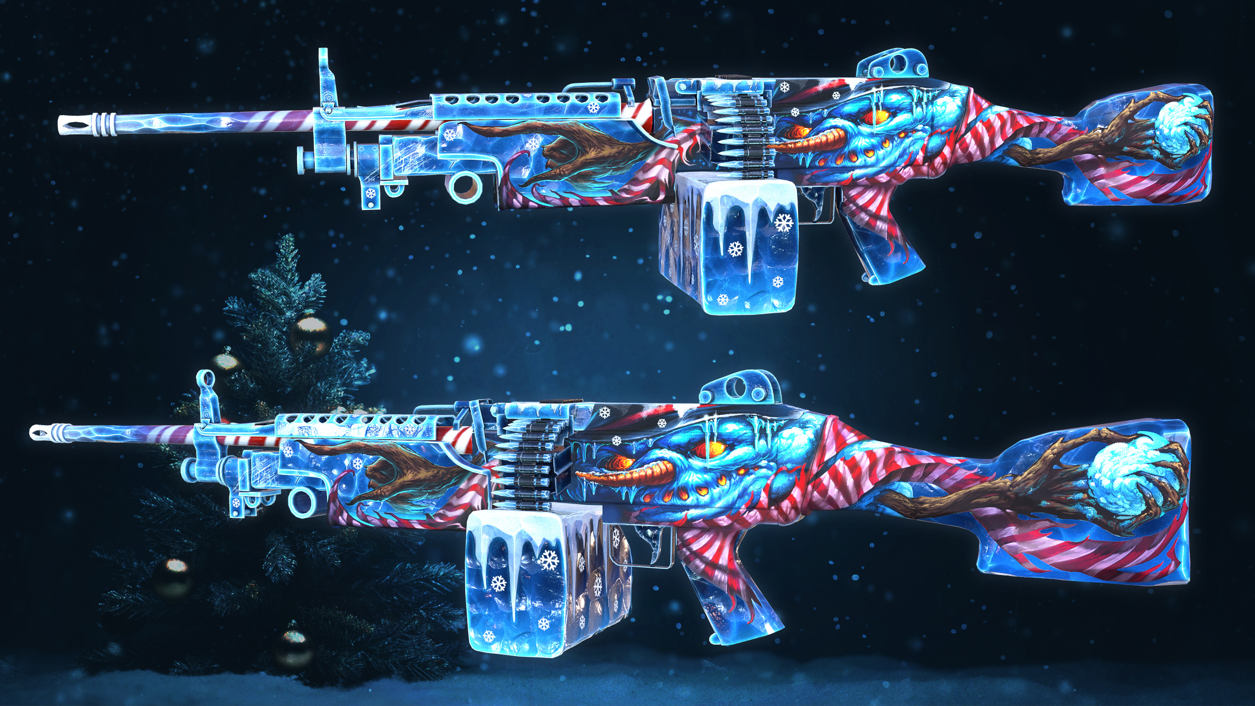 Evil Snowman M249 screenshot 1