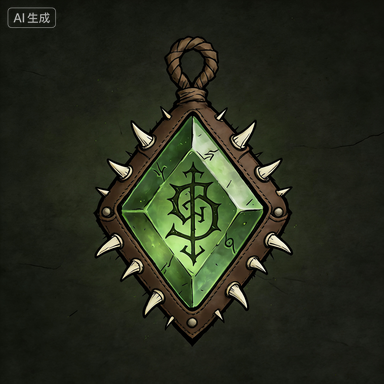 greenamulet hook