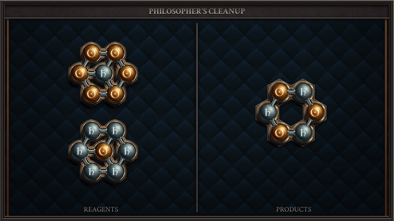 Spacechem Tournament 2018 week 5: Philosopher's Cleanup