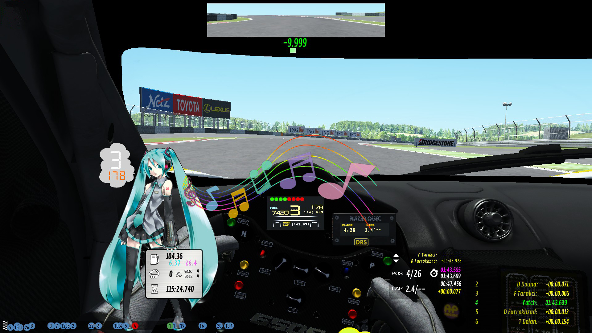 Miku HUD