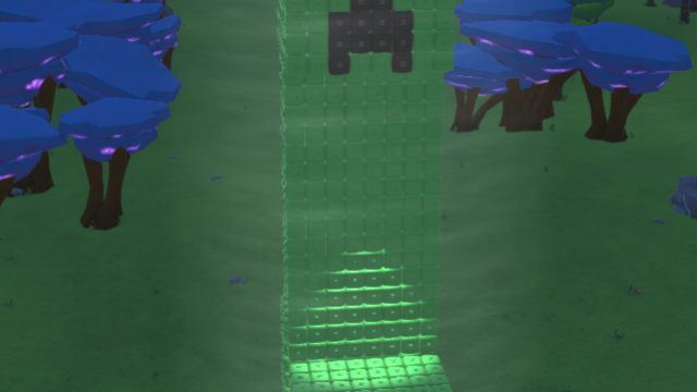 The Green Pixelated PENIS that explodes