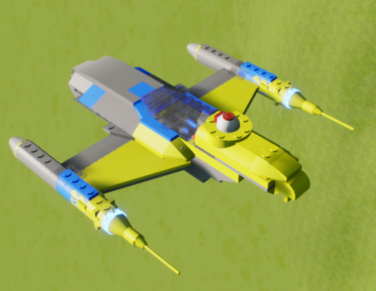 STAR WARS - N-1L Light Naboo Starfighter preview