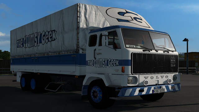 Clumsy volvo f88 skin + bdf trailer