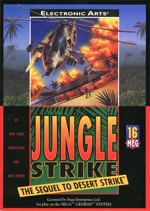 【初回限定】 Steam Workshop::Jungle Strike (1993) アクション