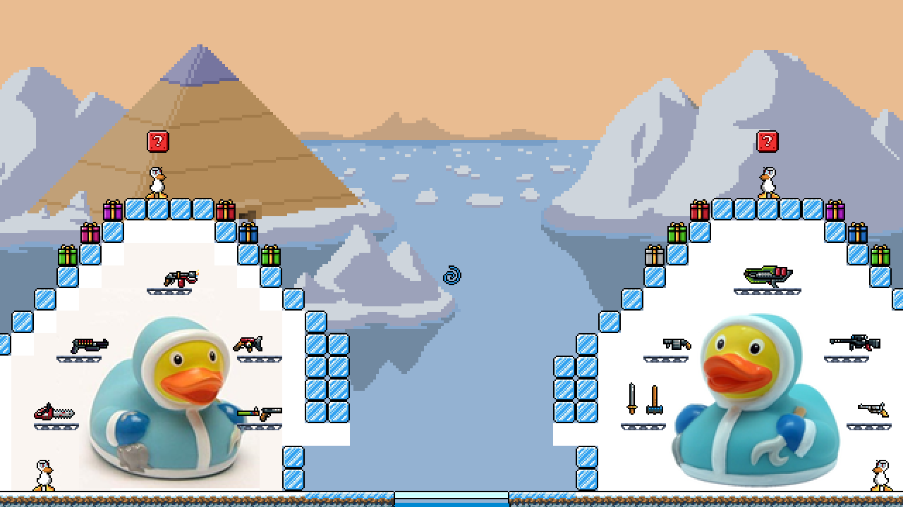 Ice ducks