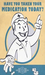Vaultboy taken meds sign