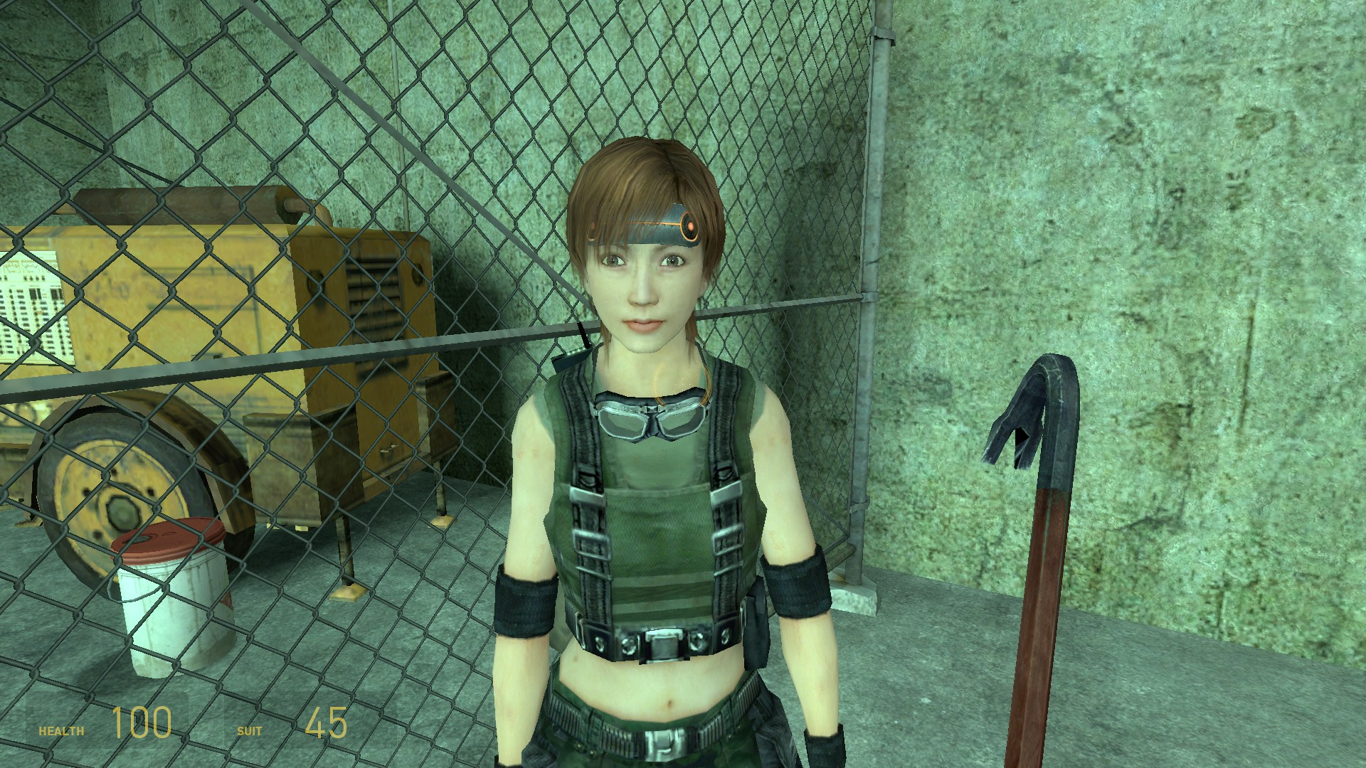 HL2 Survivor Female Ranger For Female_01 Rebel Without Facepaint