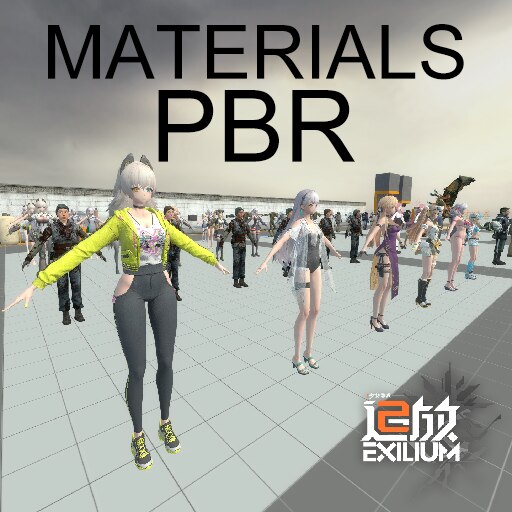 [PBR] Girls' Frontline 2 - Materials