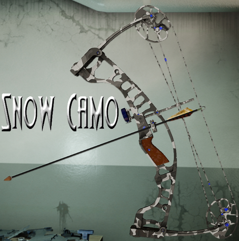 [✓] DECA Compound Bow | Snow Camo