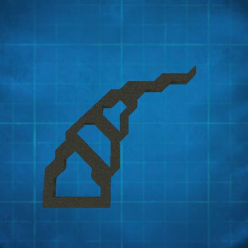 Support Wall BIG Unicorn horn