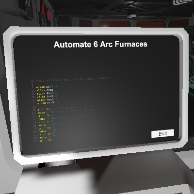 Automate 6 Arc Furnaces