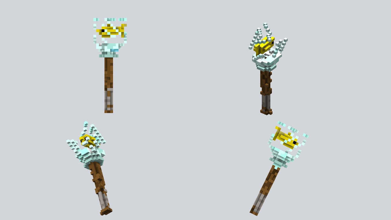 Frozen Goldfish on a Stick