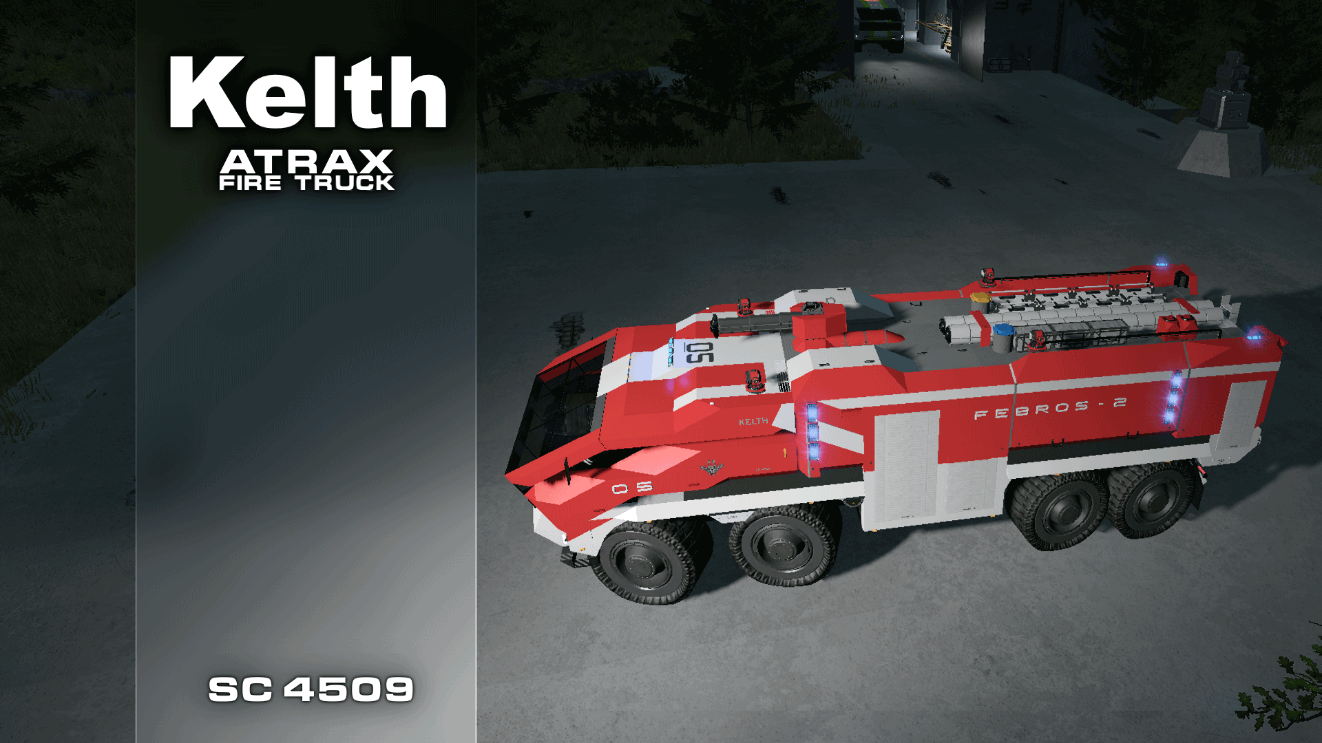 Kelth Atrax Fire truck