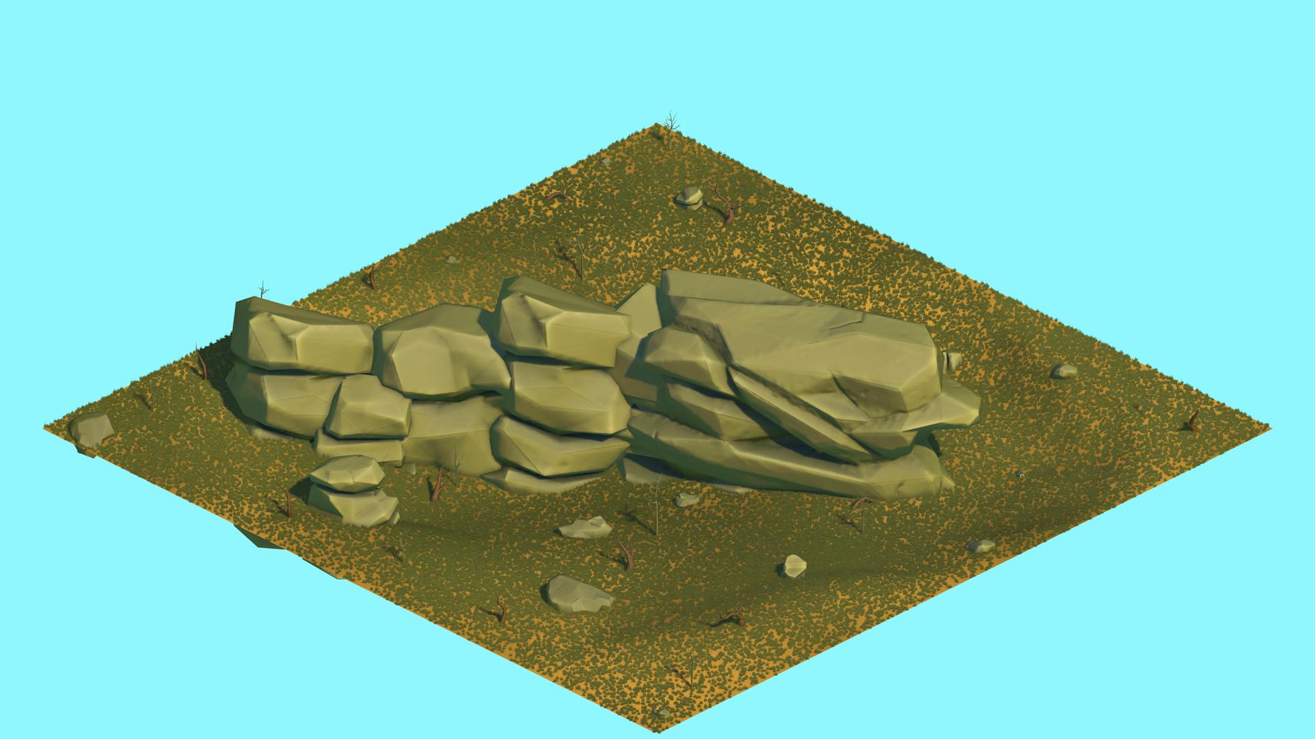 The Sandy Wasteland Set [Rocky_Spine] (LARGE)
