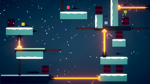 Bunch of Barrels and Ice