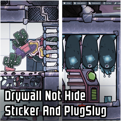 Drywall Not Hide Sticker And PlugSlug preview