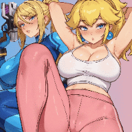Cetta Peach & Samus SFW & NSFW preview