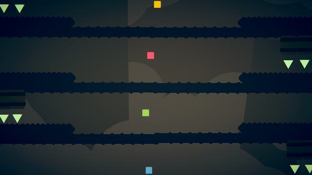 a map with circulating snakes that try to kill everyone on coveyorbelts