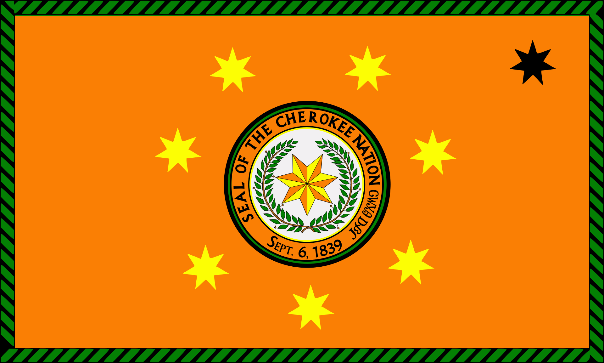Cherokee Nation Flag preview
