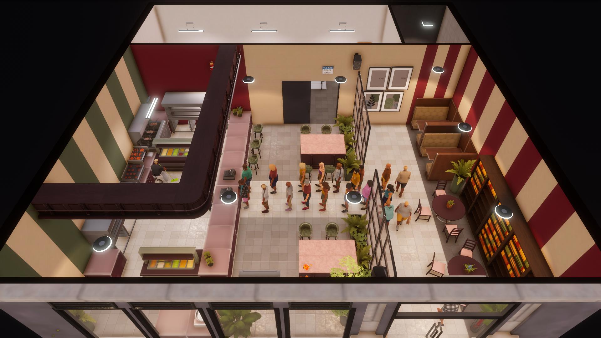 Pink Bauhaus FastFood