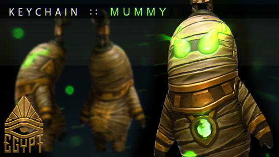 Charm :: Mummy (Egyptian Collection)