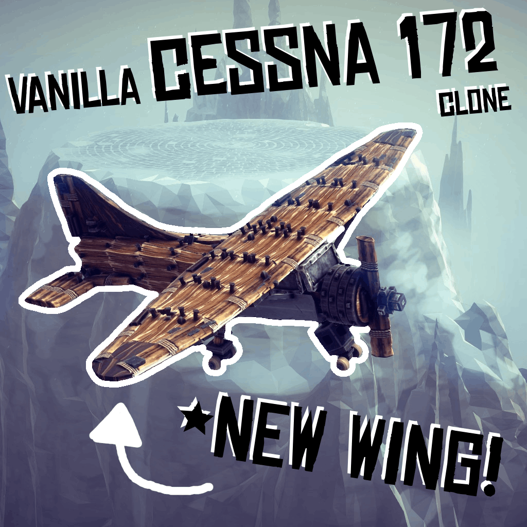 Vanilla Cessna 172 Skyhawk