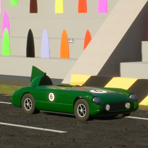 Jaguar D-Type 1955 Le-mans