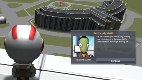 Rally around Kerbin